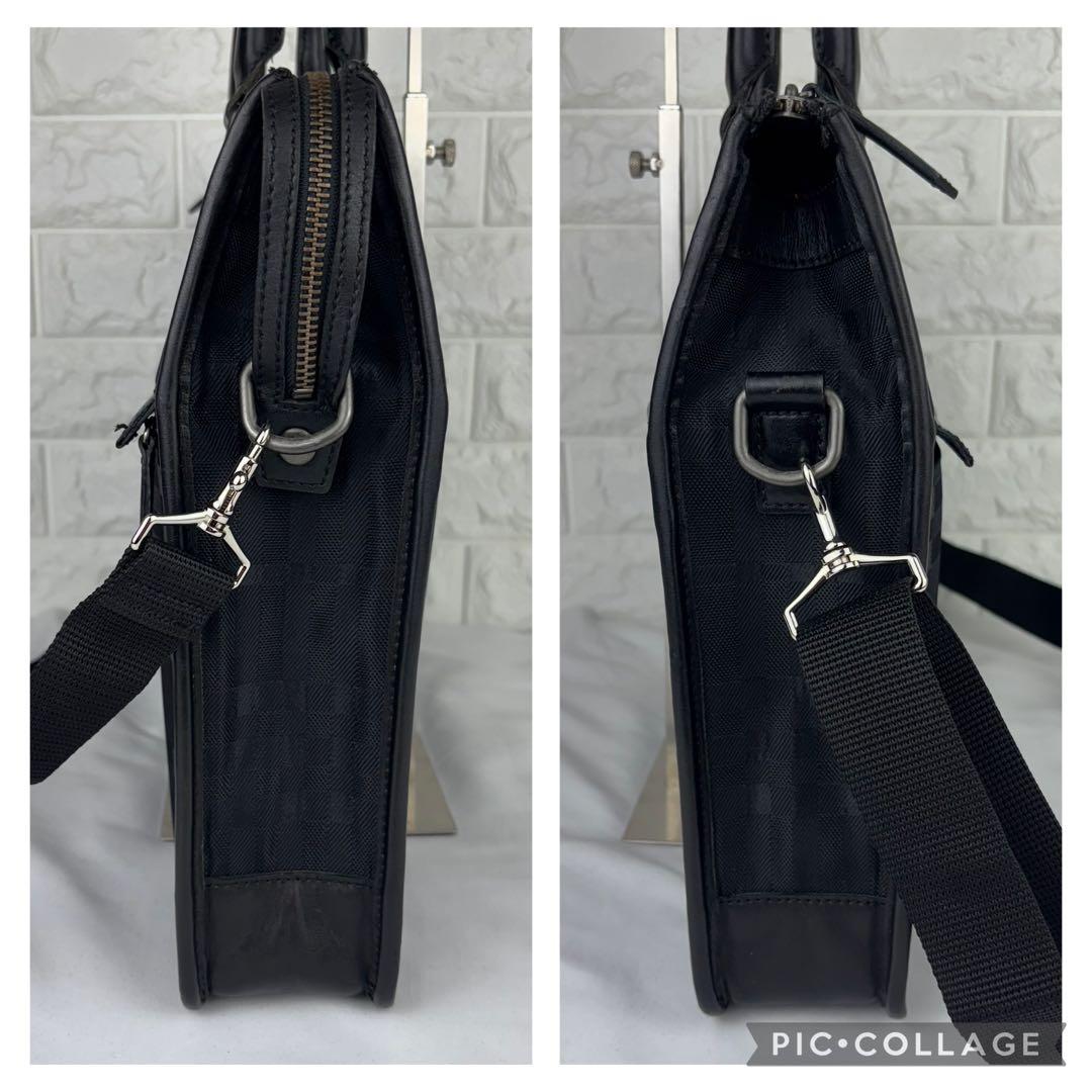 BURBERRY バーバリー シャドーチェック 2way ビジネスバッグ