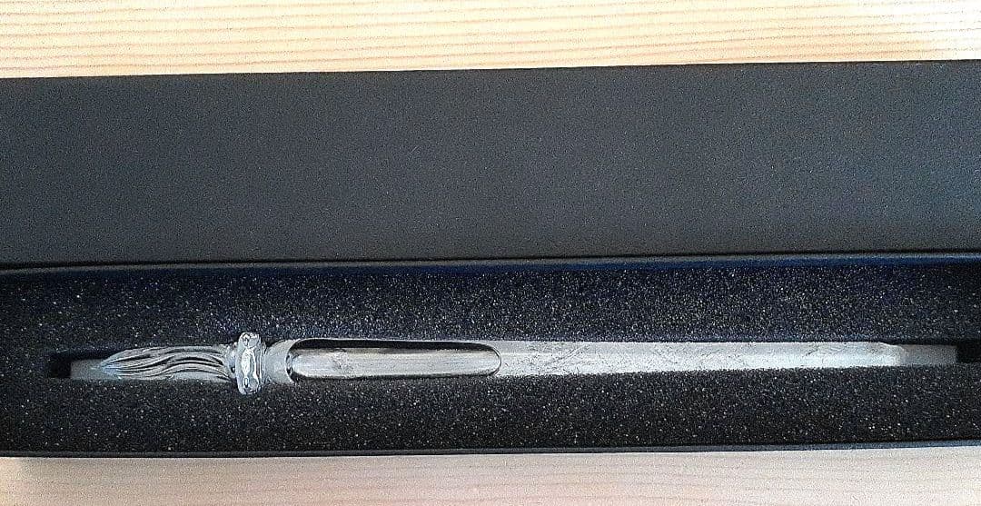 ガラス工房まつぼっくり　ガラスペン　ストームガラス　未使用