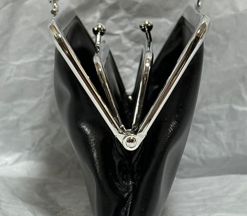 新品 コムデギャルソン ウォレット がま口 スモール SA0301KC 財布