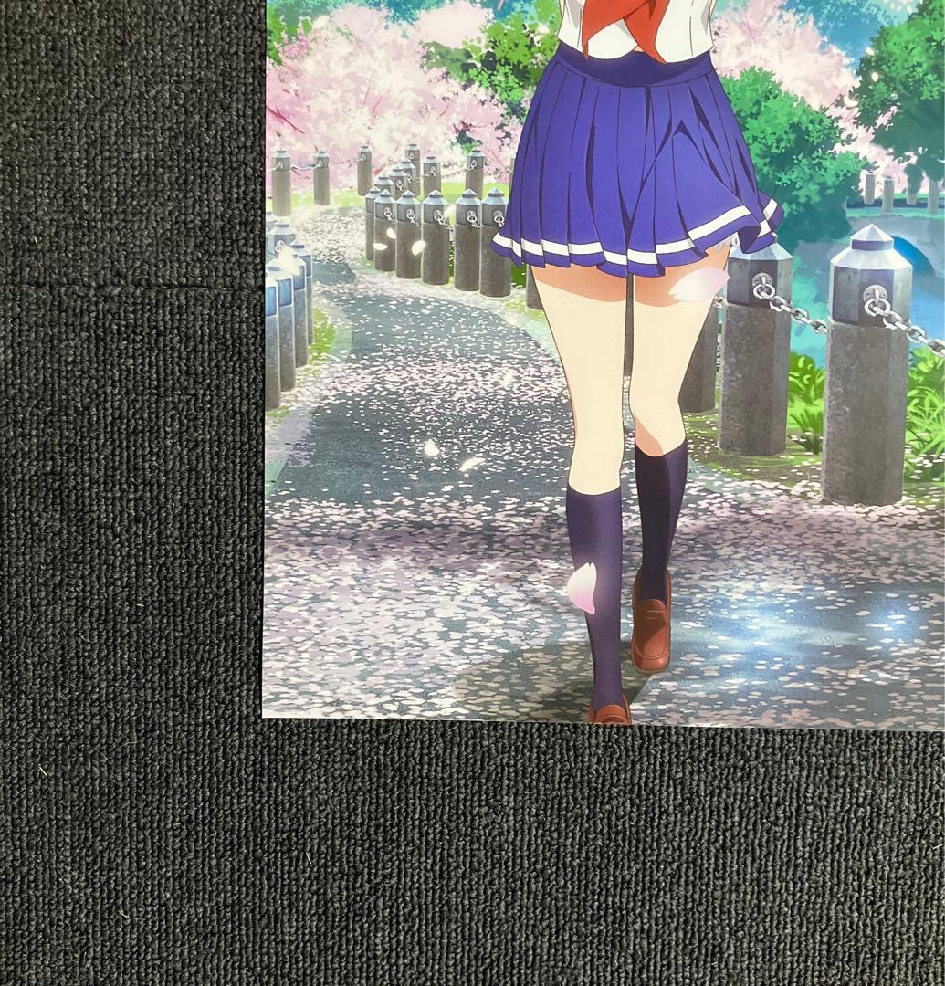 『はいふり』番宣告知ポスター　ハイスクール・フリート　岬明乃　宗谷ましろ　非売品