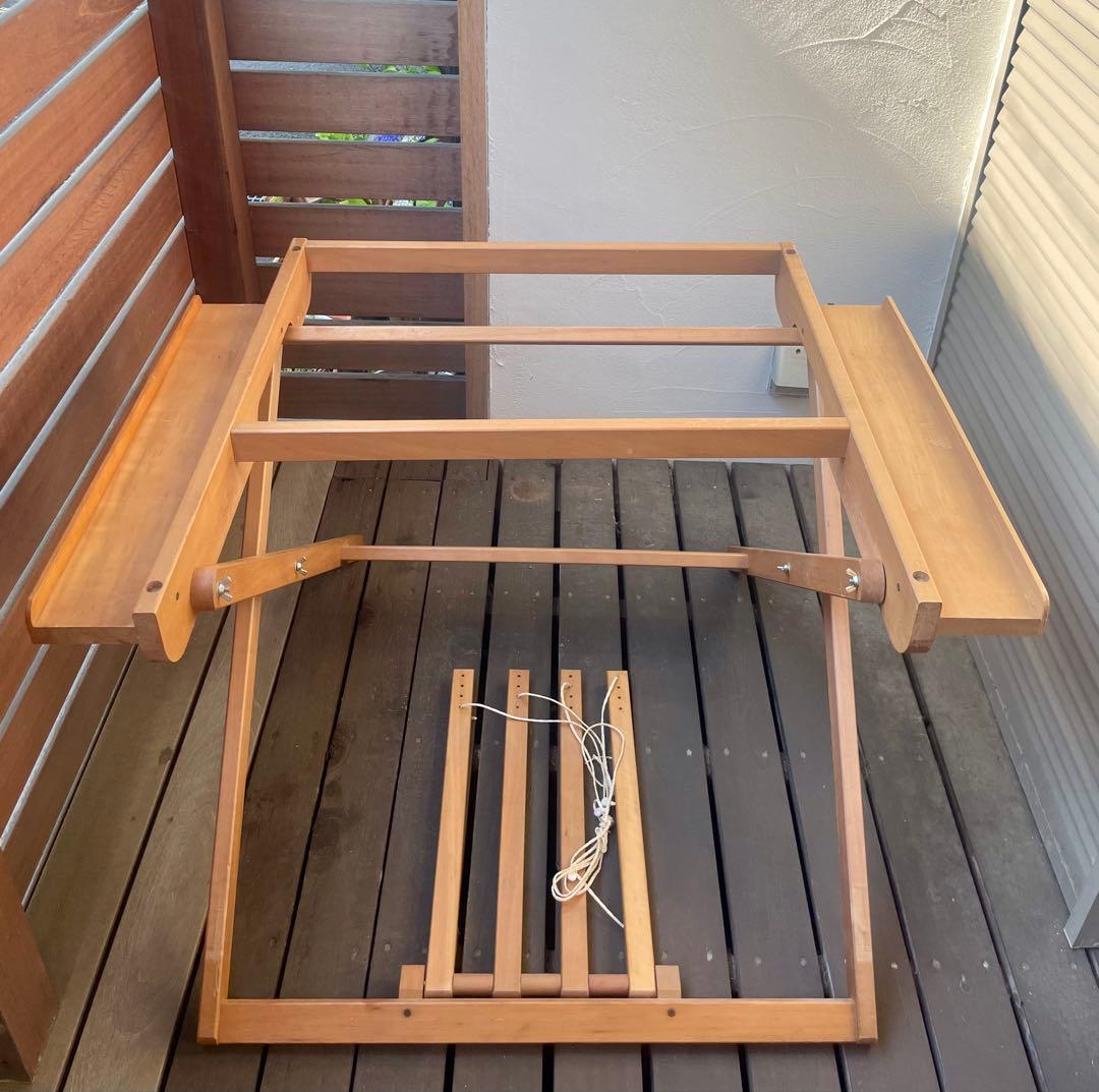 アシュフォード 4枚綜絖織り機 80サイズ用 スタンド ペダルスタンド