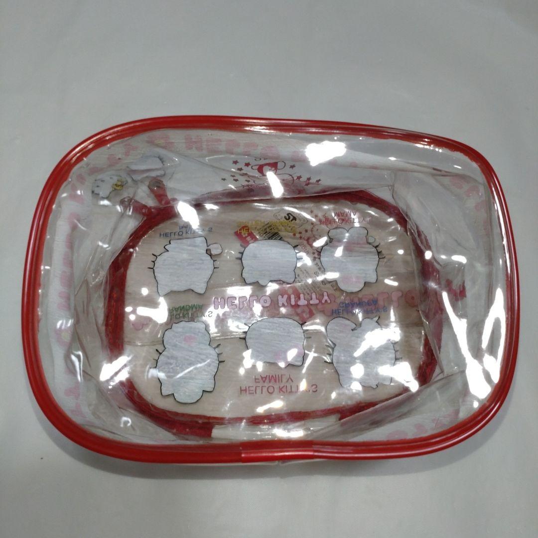 ハローキティ ファミリー ぬいぐるみ 人形 ポーチ 25周年 レトロ 1999