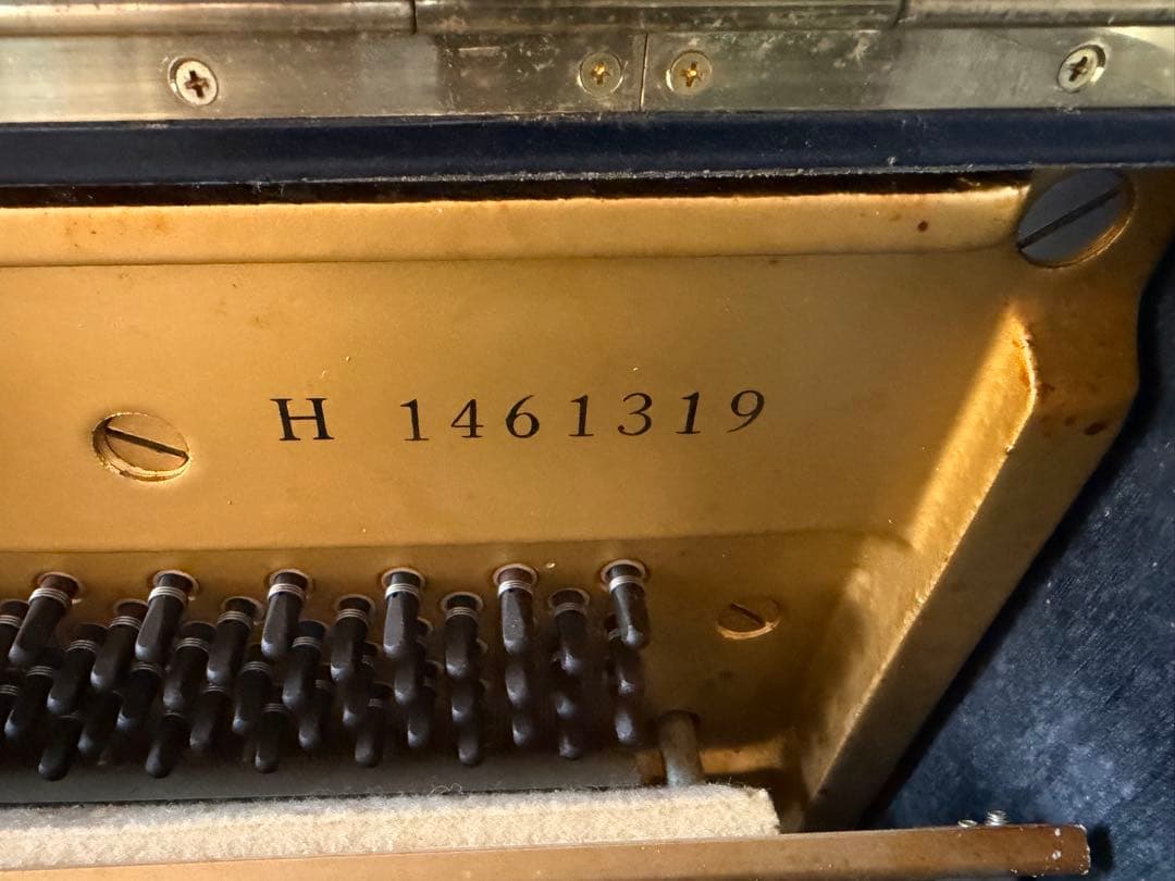 YAMAHA ヤマハ アップライトピアノ U1 黒 鍵盤全音出ます 現状渡し