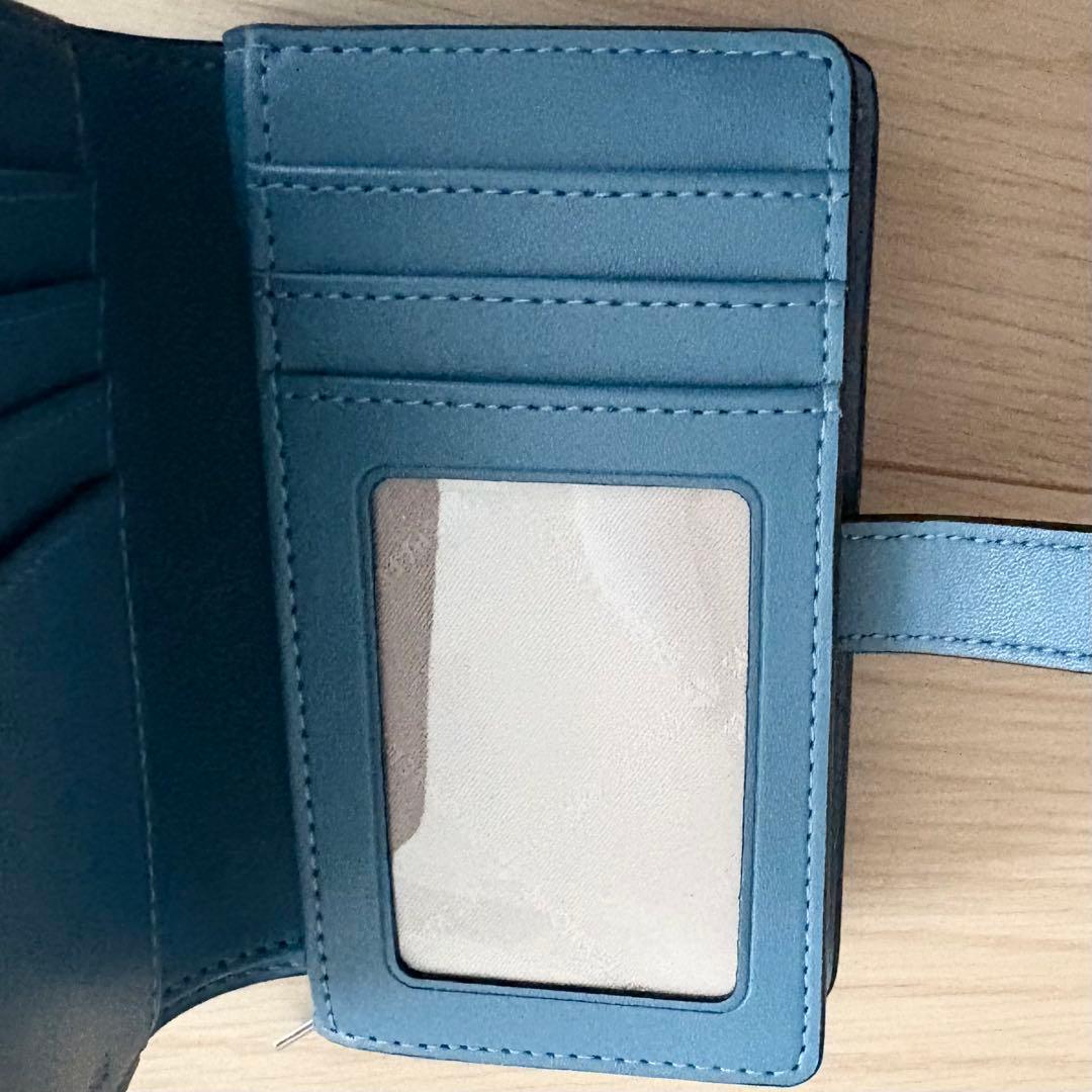MICHAEL KORS マイケルコース 二つ折り財布　ブルー