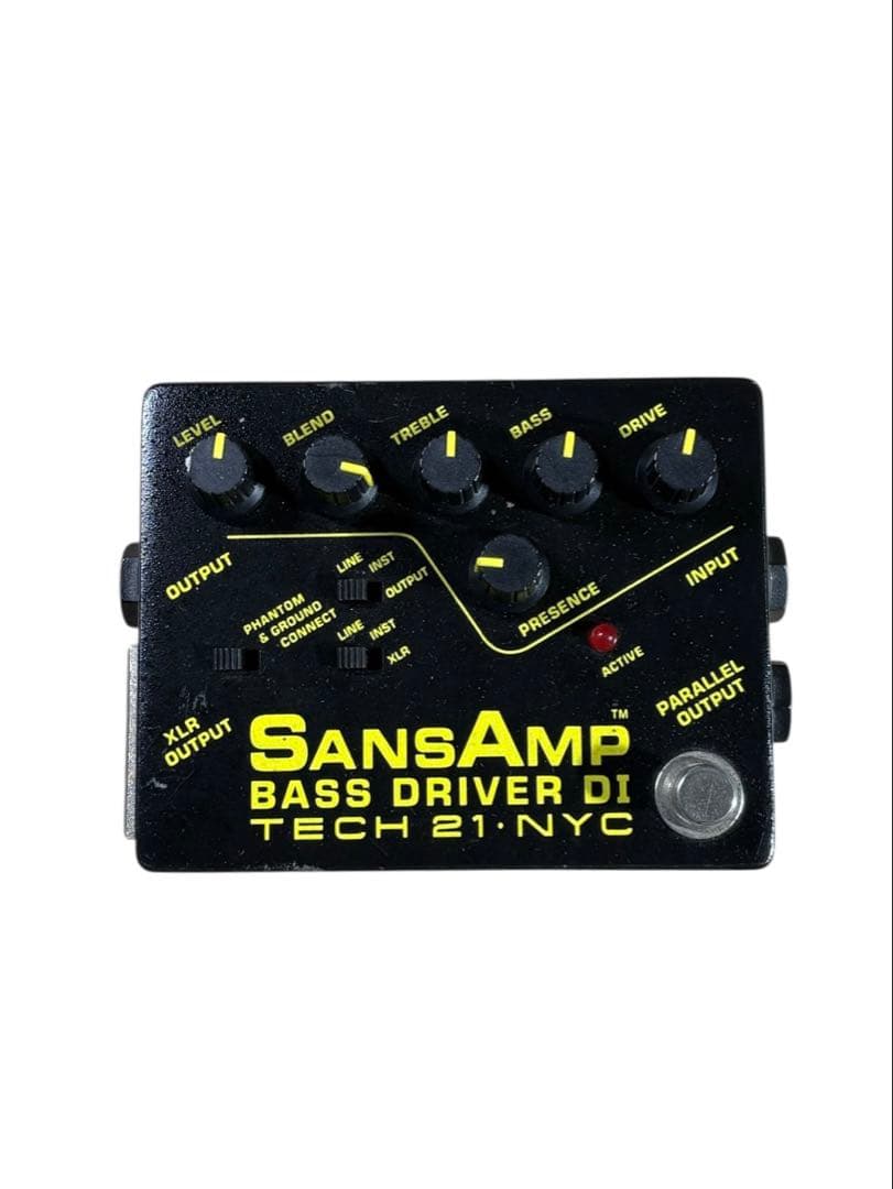 ■Tech 21 NYC SansAmp Bass D DI