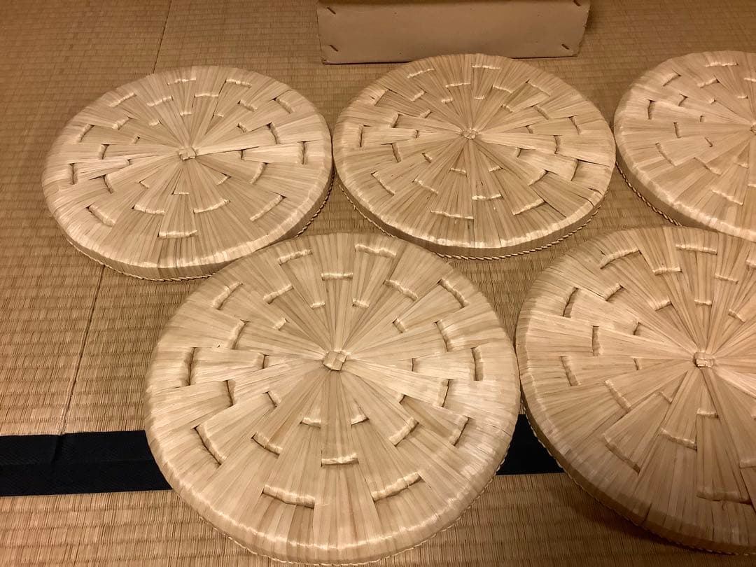 茶道具　茶事　円座5客