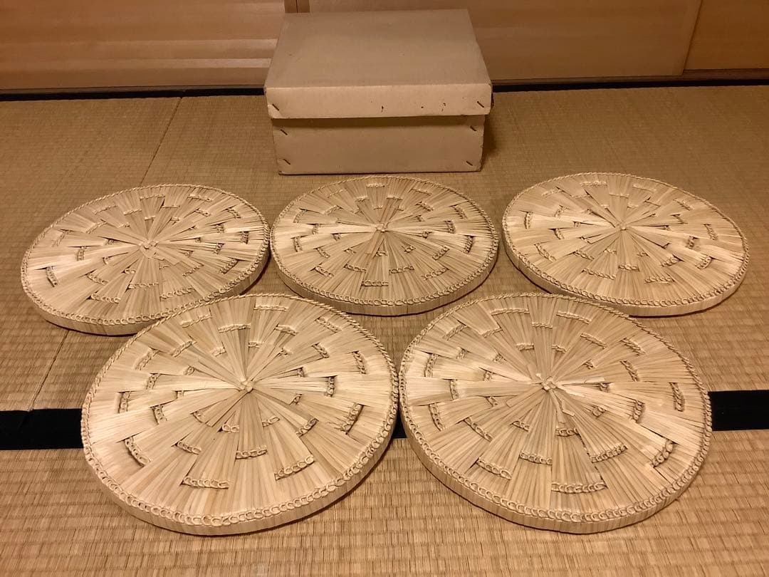 茶道具　茶事　円座5客