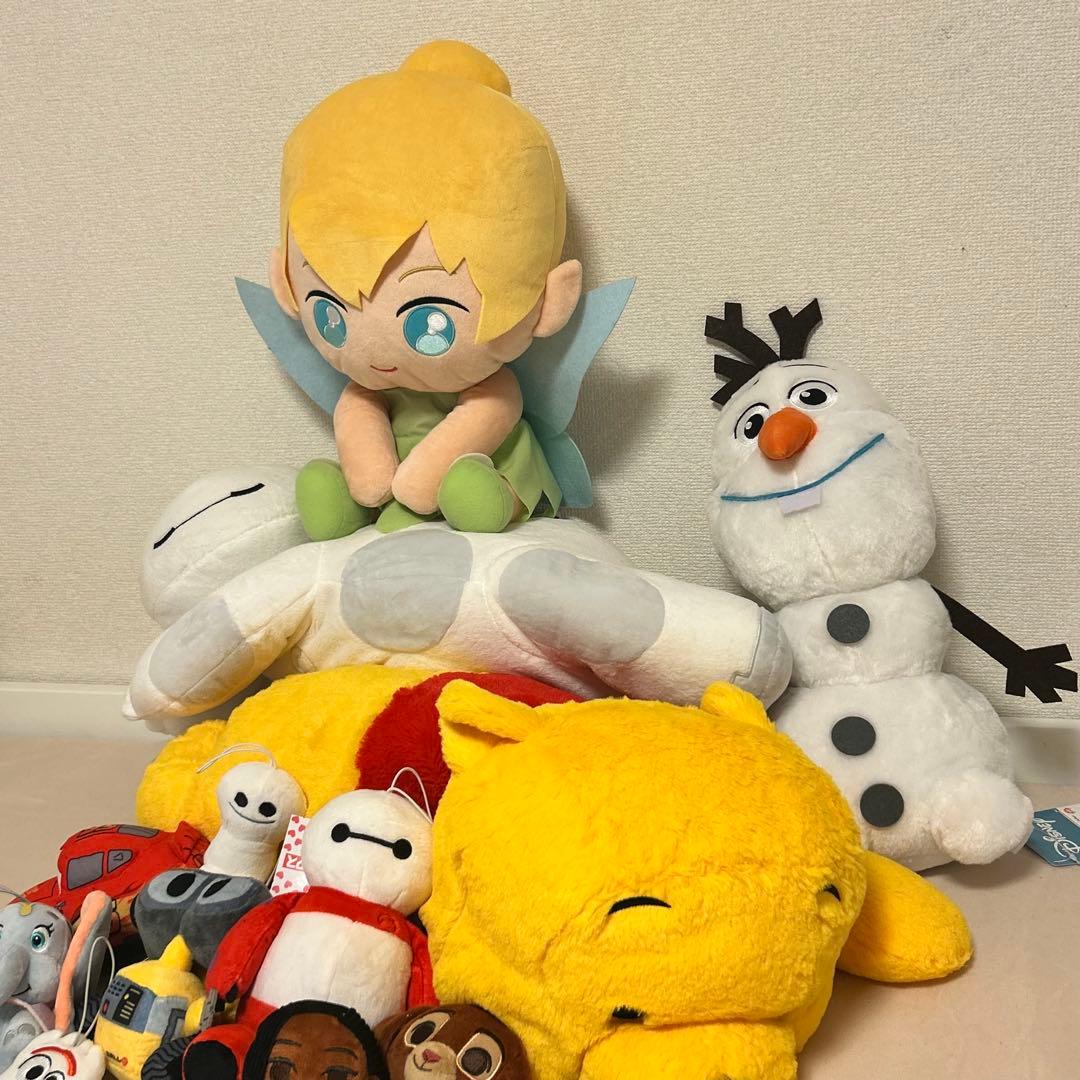 《新品》ディズニー ぬいぐるみ　セット ティンカーベル プーさん まとめ売り