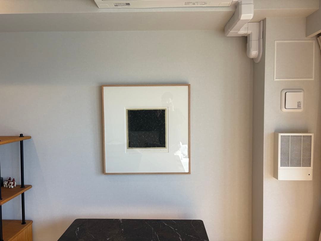 版画　アラン・グリーン　額付き