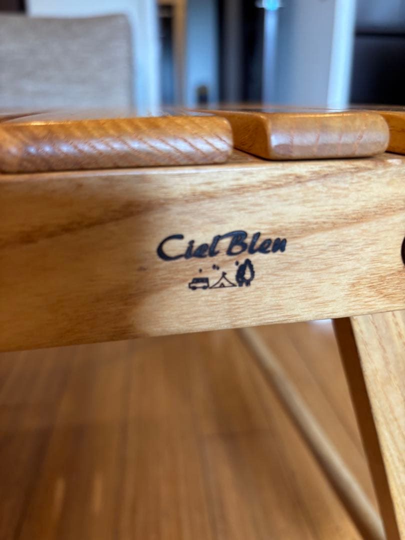 【希少】CielBleu ロールトップテーブル L-B（収納袋付き）