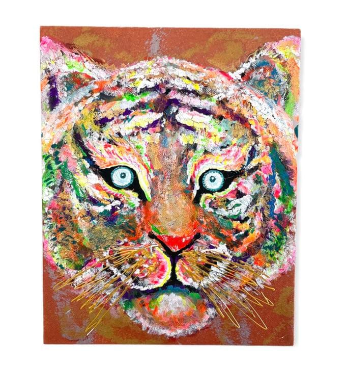 TOYAMAde. y10a4 【HIRU】絵画 1点ものアート イラスト