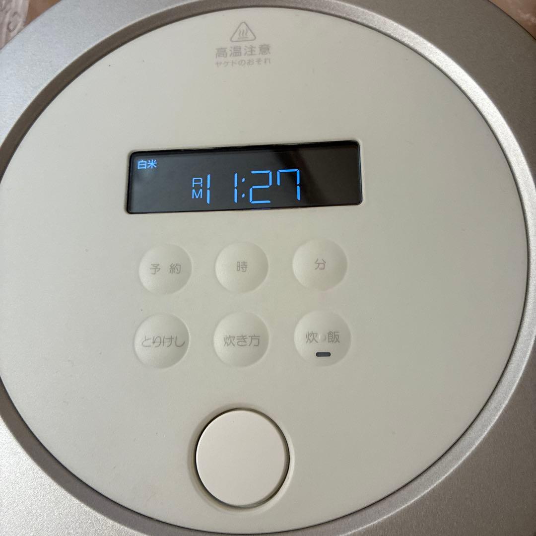 BALMUDA The Gohan ホワイト K03A-WH 炊飯器