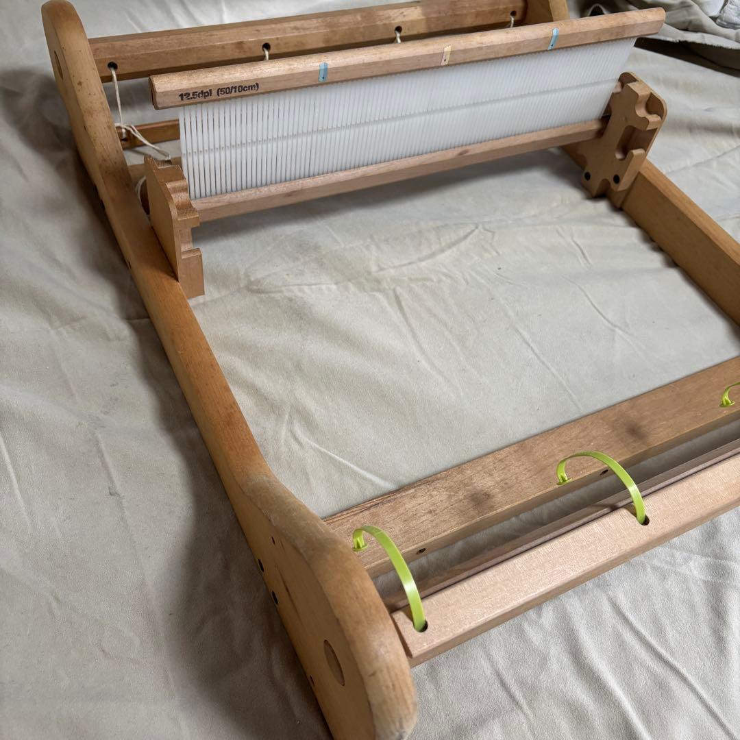 アシュフォード　卓上織り機　綜絖3枚