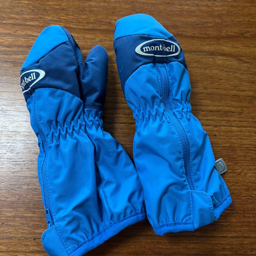【bam】 montbell パウダーカバーオール90 と手袋2-3