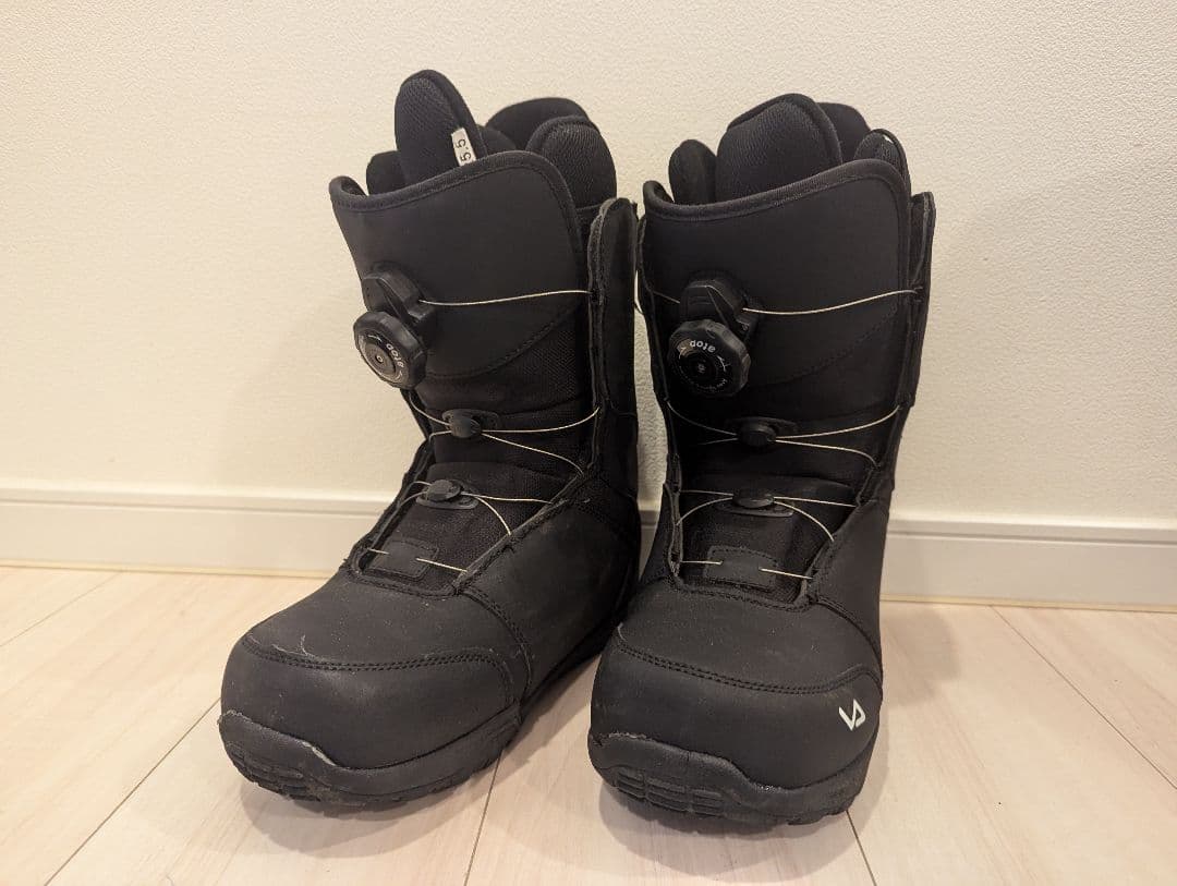 ブラック スノーボードブーツVISIONPEAKS