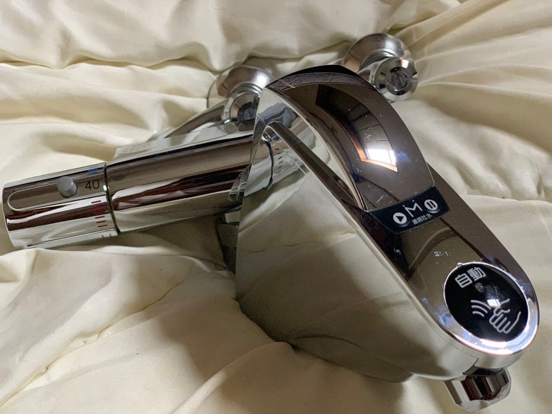 自動水栓 SuiSui MIX（混合栓用） 壁付サーモスタット混合水栓