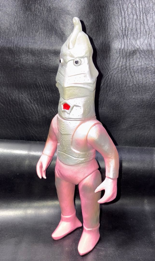 最終値下げ！ベアモデル オール怪獣コレクション キュラソ星人 ピンク成型 白銀