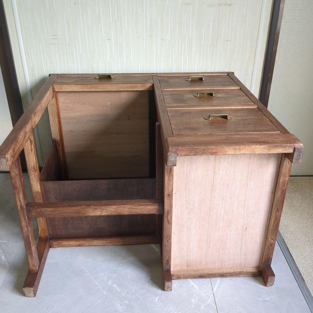 昭和5年　小振りなアンティーク机　デスク