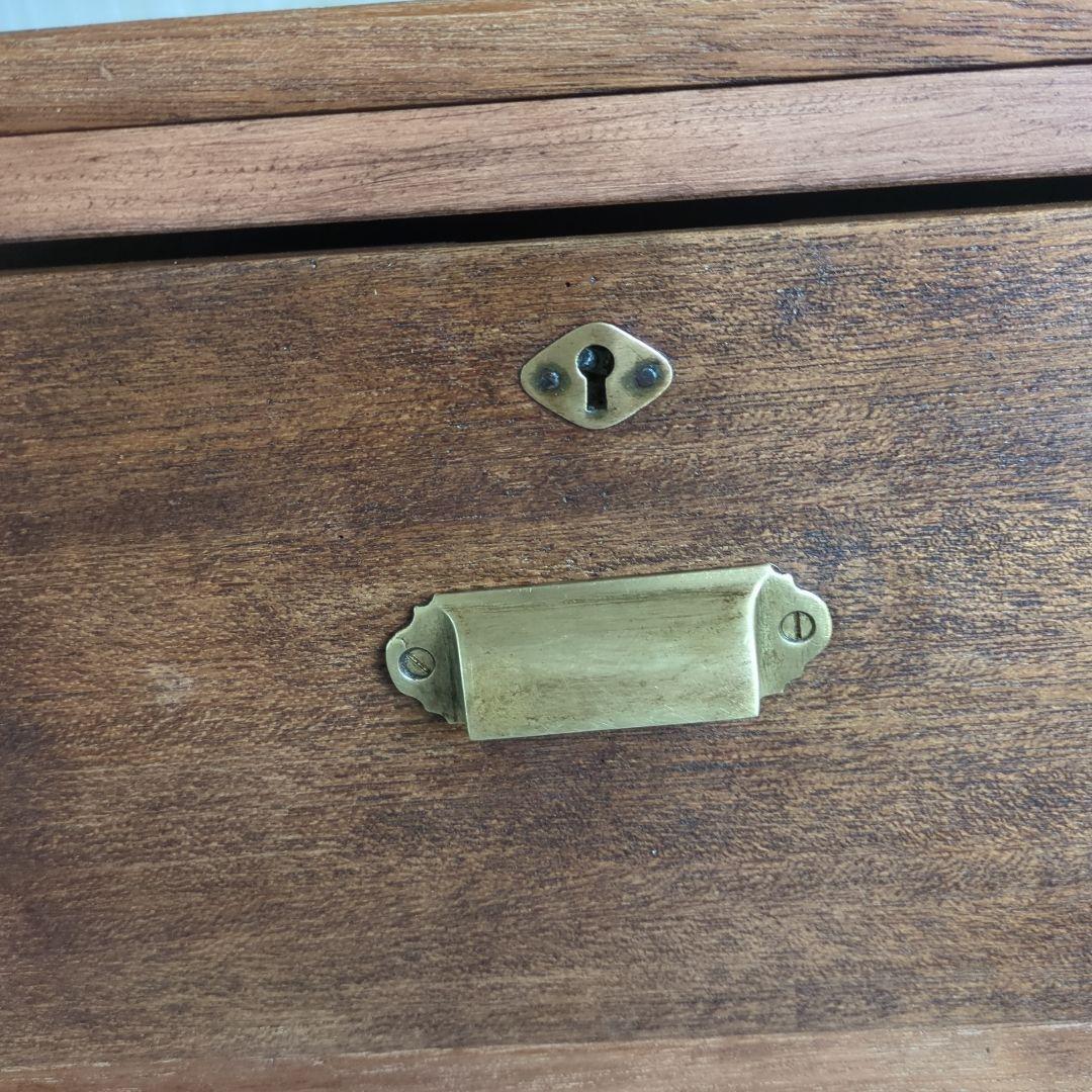 昭和5年　小振りなアンティーク机　デスク