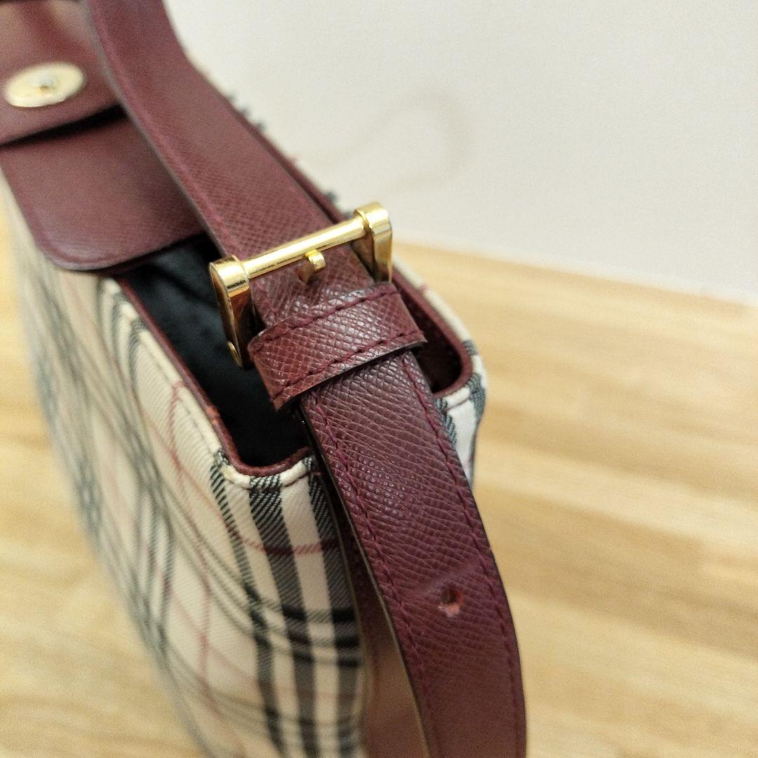 Whiteboo!! 　Burberry チェック柄 ショルダーバッグ