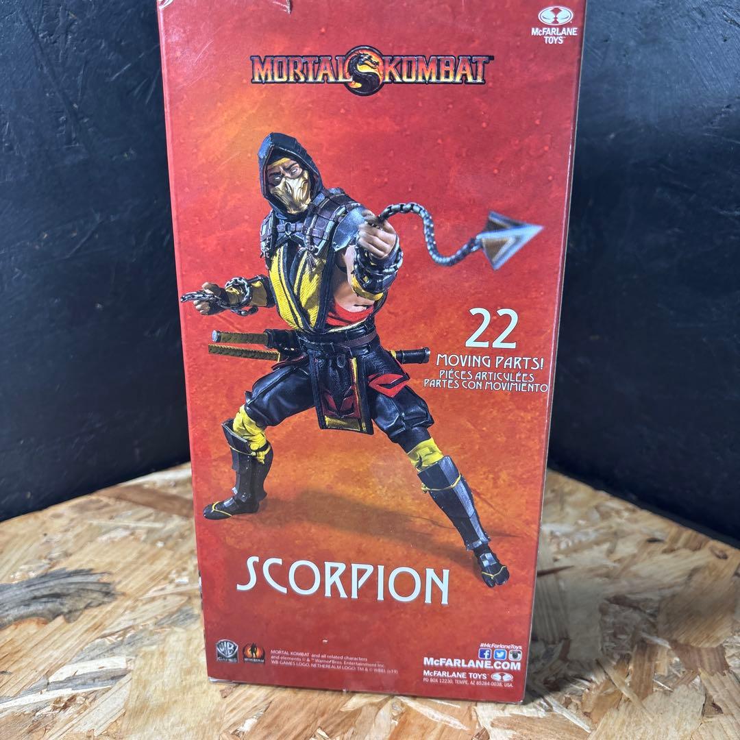 マクファーレン トイズ モータルコンバット フィギュア　スコーピオン　サブゼロ