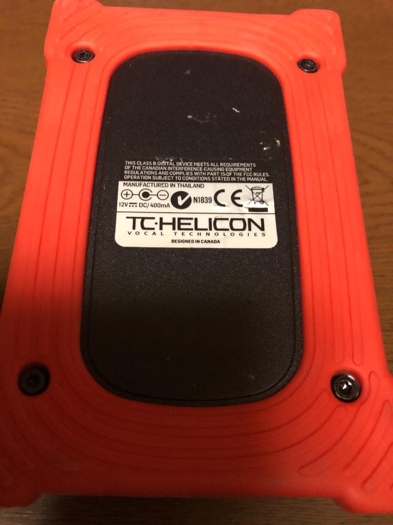 TC-Helicon VoiceTone R1 ボーカルチューナー・リバーブ