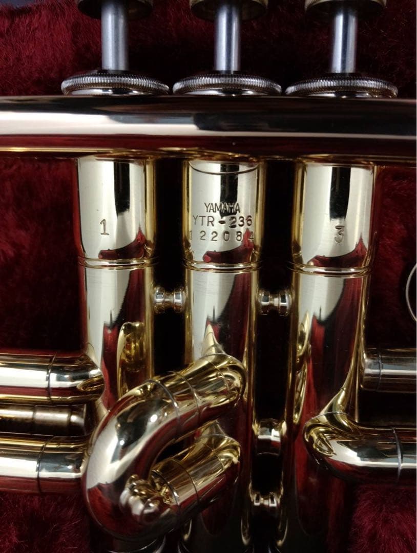 G2207 YAMAHA ヤマハ トランペット YTR-236 ハードケース付
