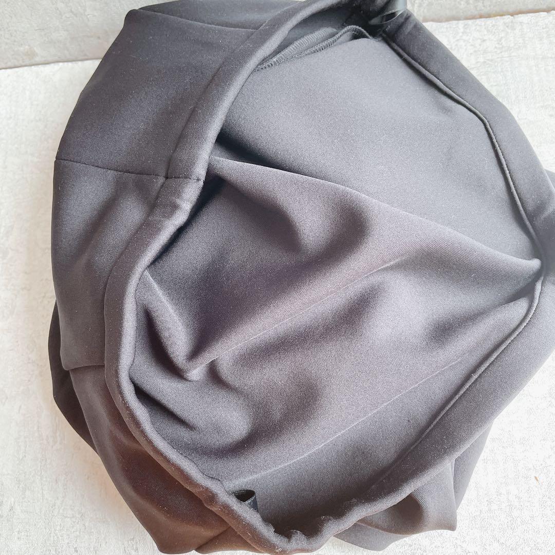 新品/MOGA /黒/ストレッチ /膝丈 スカート /Lサイズ