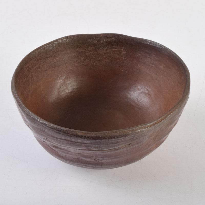 茶道具　常滑焼　滝田椿渓作　真焼　茶碗　時代箱　C　8714