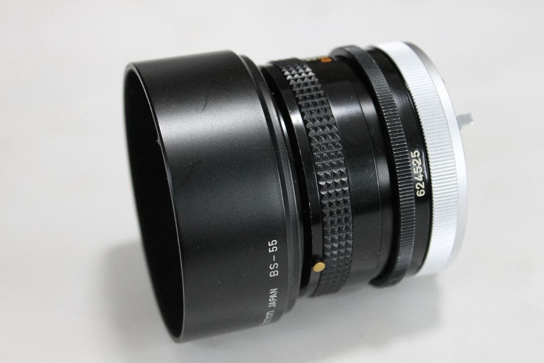 レンズ(単焦点) Canon FD 50mm F1.8 S.C +FD 28mm F3.5 S.C