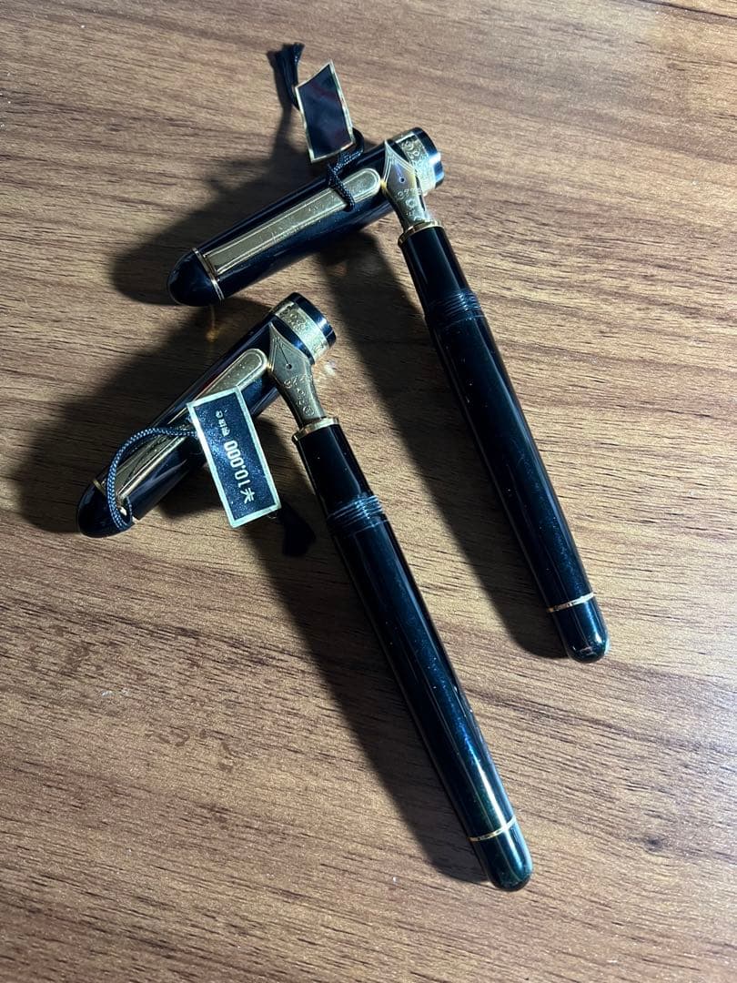 プラチナ　万年筆　3776 中字 太字 2本