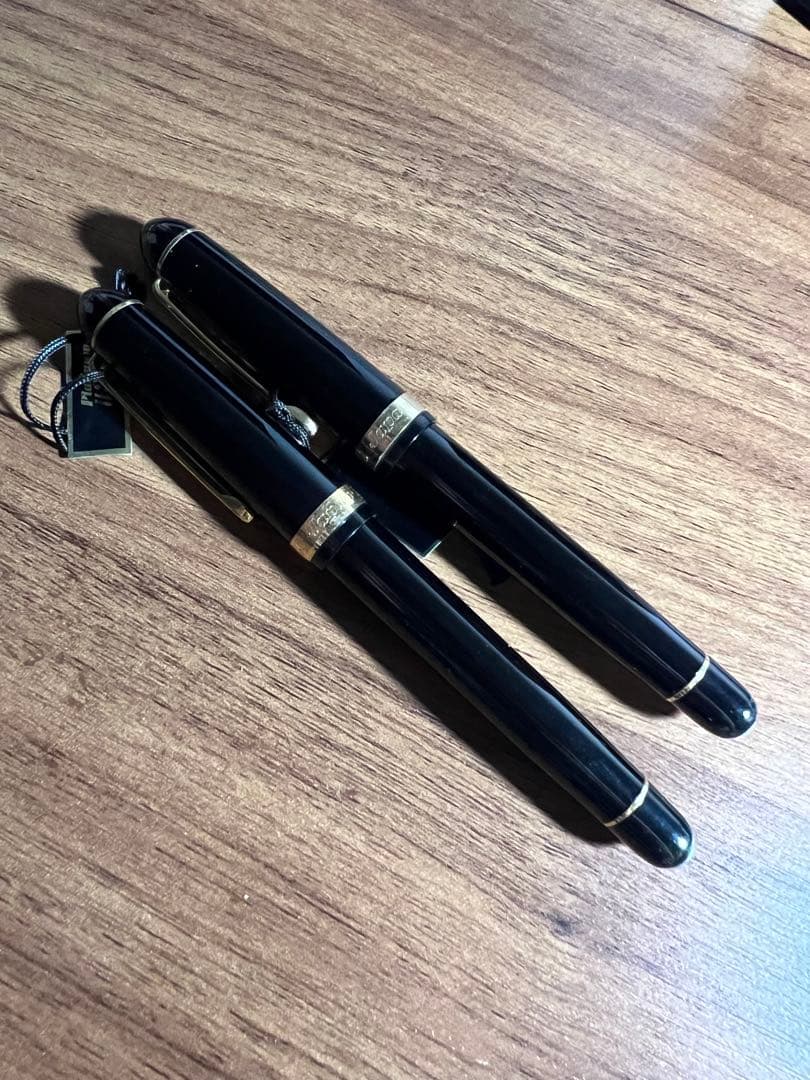 プラチナ　万年筆　3776 中字 太字 2本