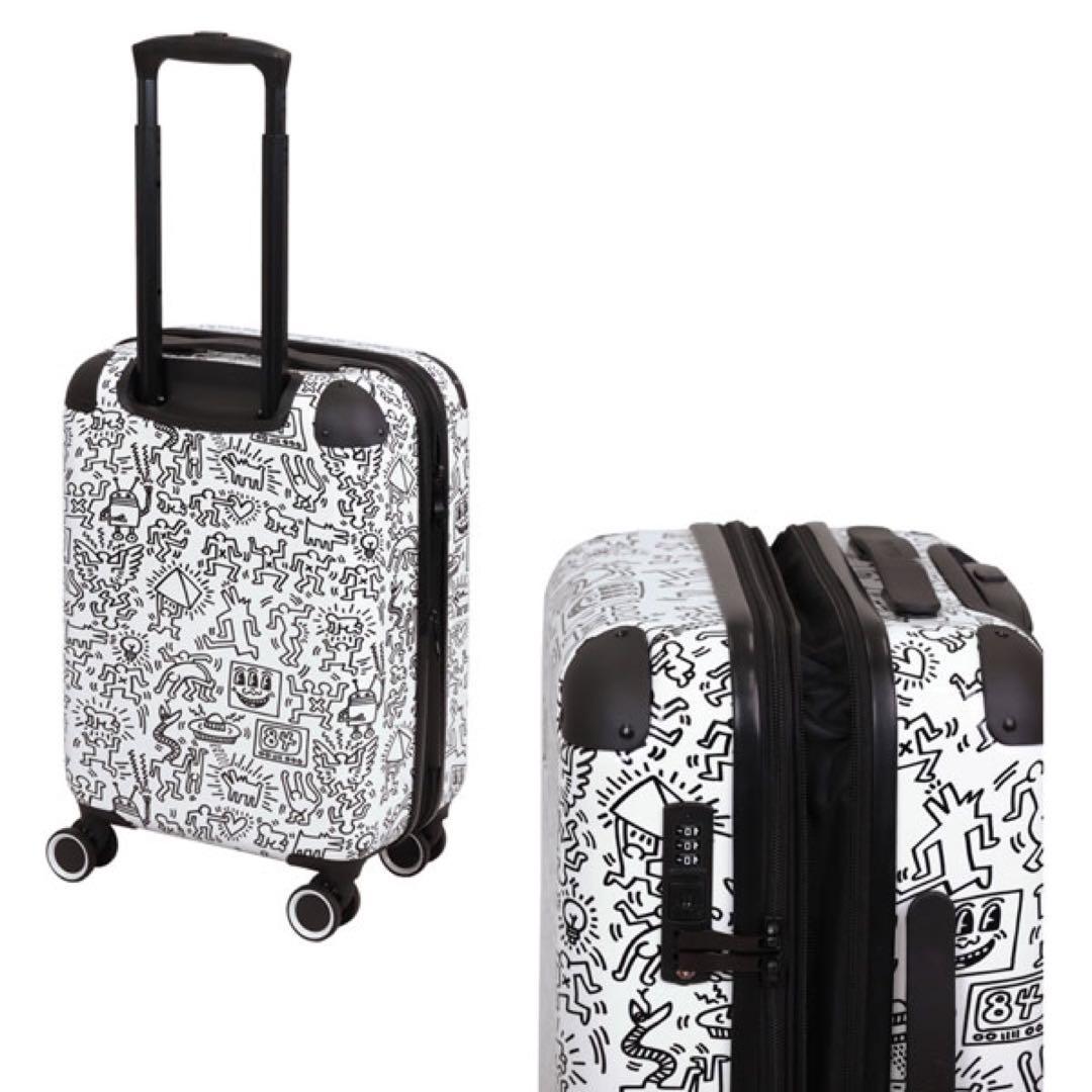 新品未使用 Keith Haringキャリーケースキースへリング 拡張ジッパー