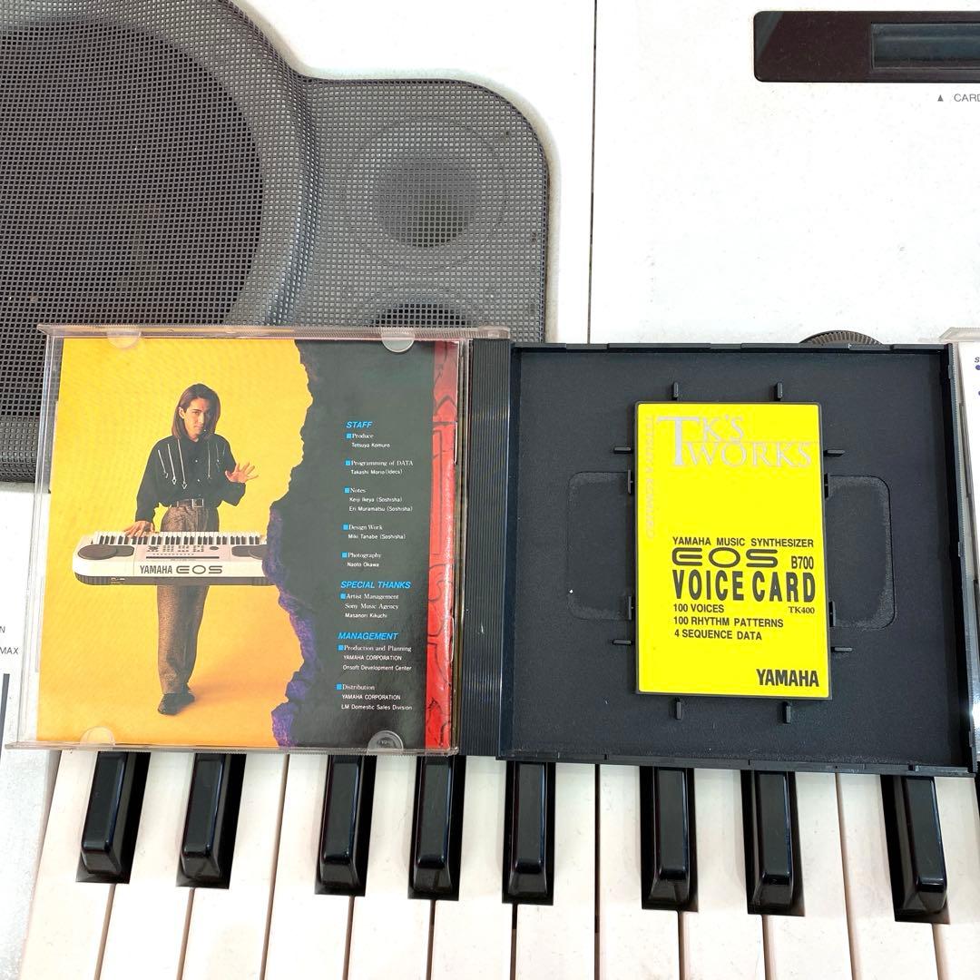 【美品】YAMAHA EOS B700/専用のVOICE CARD3点