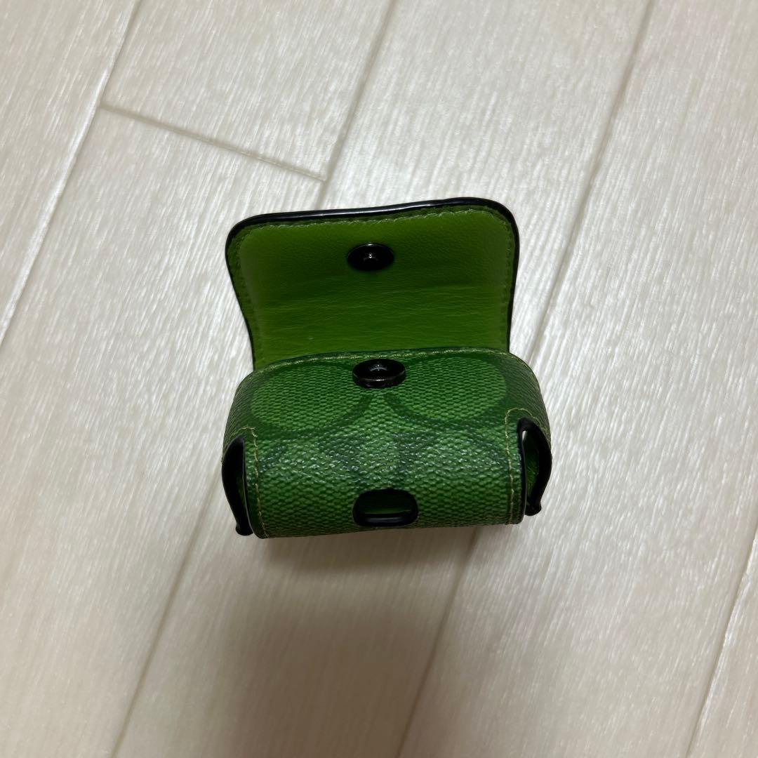 美品‼️コーチ Apple AirPods proケース　正規品　イヤホンケース