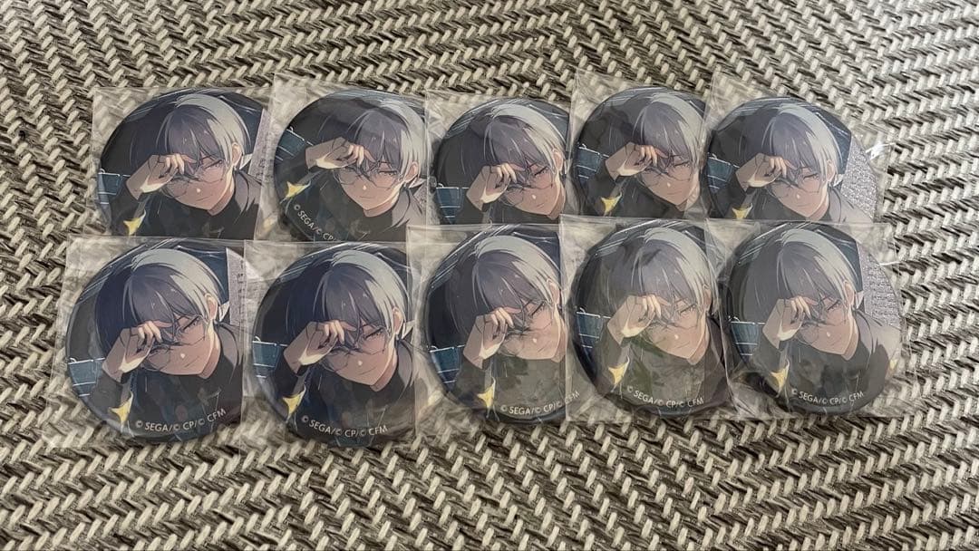 プロセカ 青柳冬弥 42A 缶バッジセット