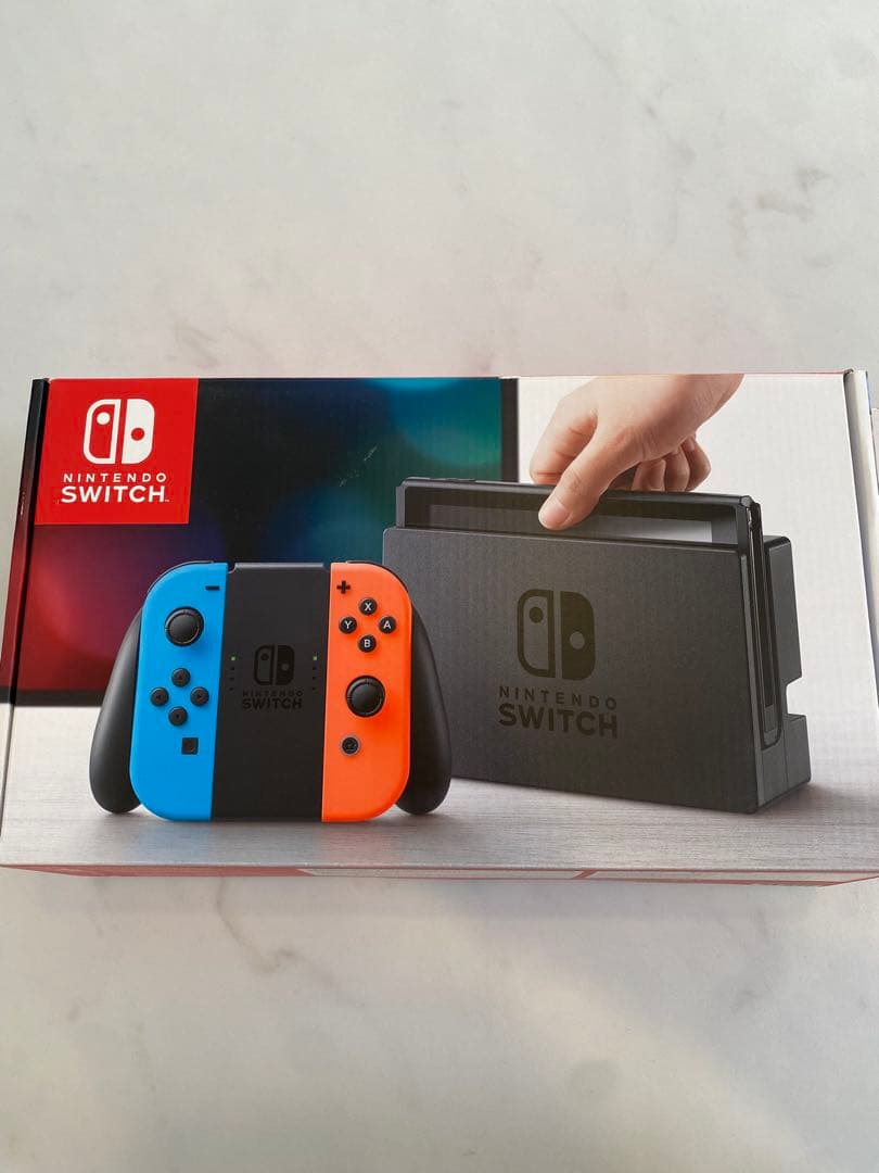 Nintendo Switch ネオンブルー/ネオンオレンジ ジョイコン未開封