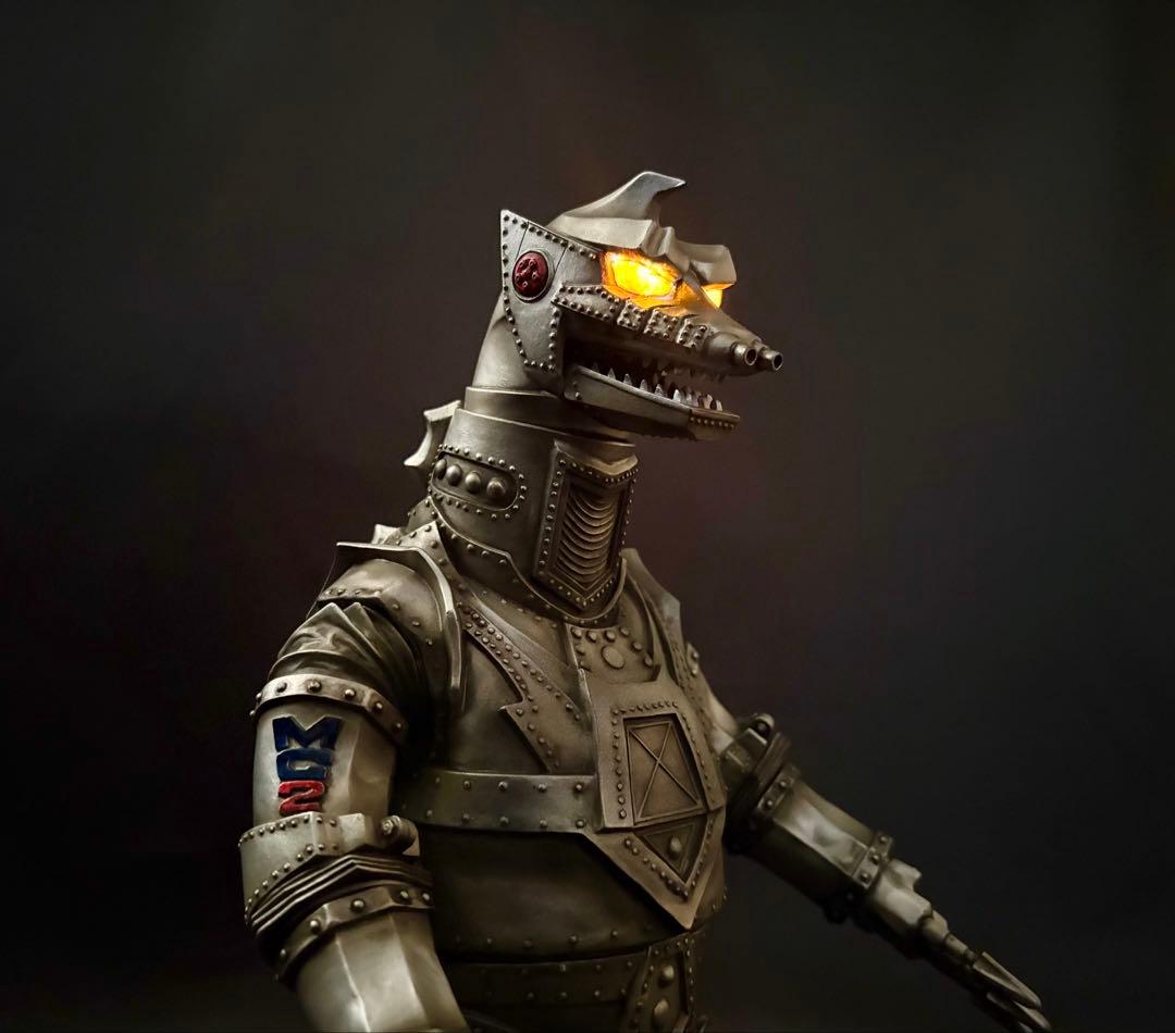 ビリケン商会 メカゴジラ2 完成品〜両眼LED発光〜