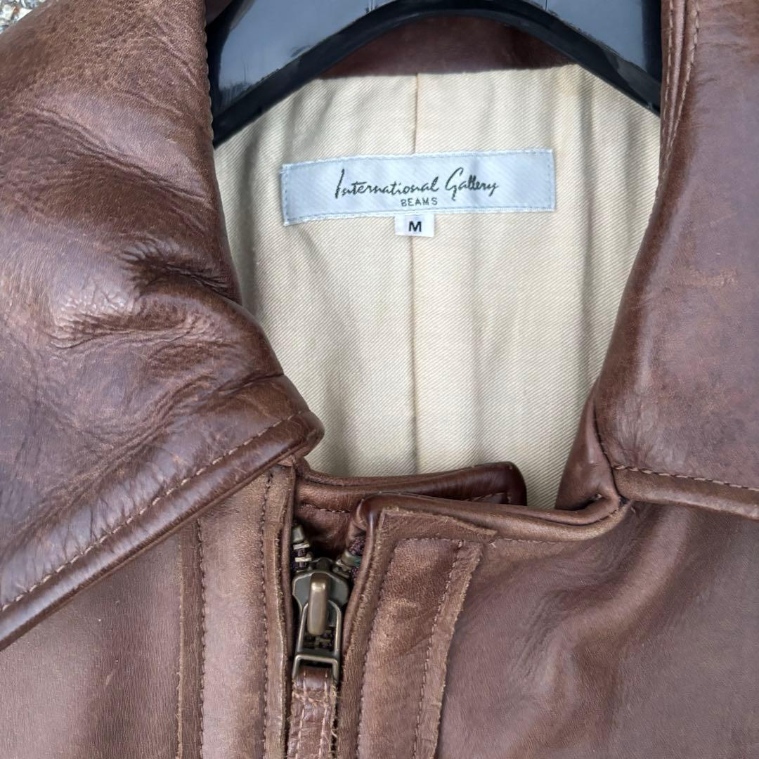 ジャケット・アウター leather jacket beams