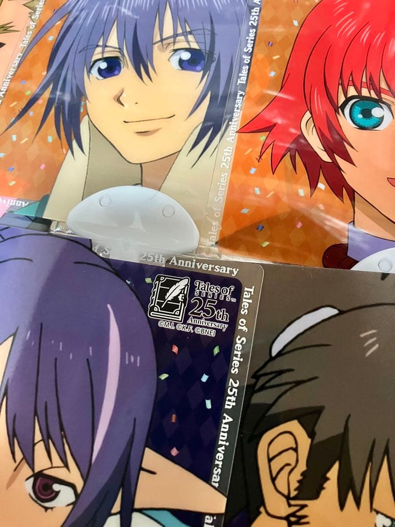 テイルズオブシリーズ25周年☆トレーディングスキットうちわセット