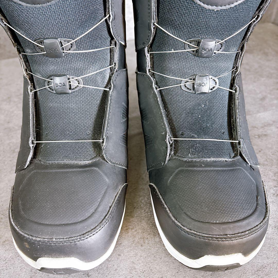 メンズスノーボードブーツSALOMONサロモン ランチ　ダブルボア　27センチ