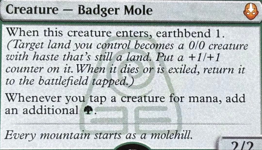 【MTG】アナグマモグラの仔 3枚セット