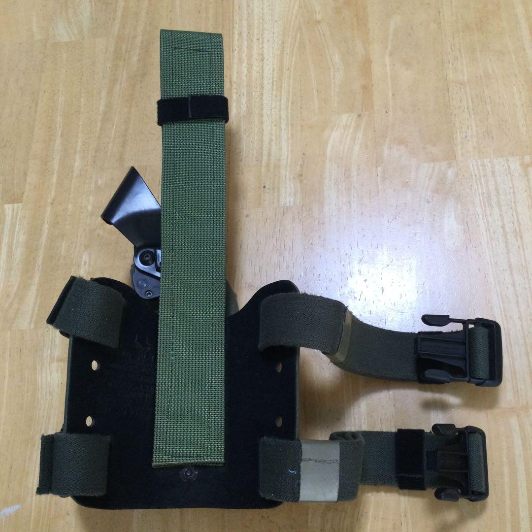 サファリランド 6004-56 レッグホルスター 1911 右利き用 初期アフ