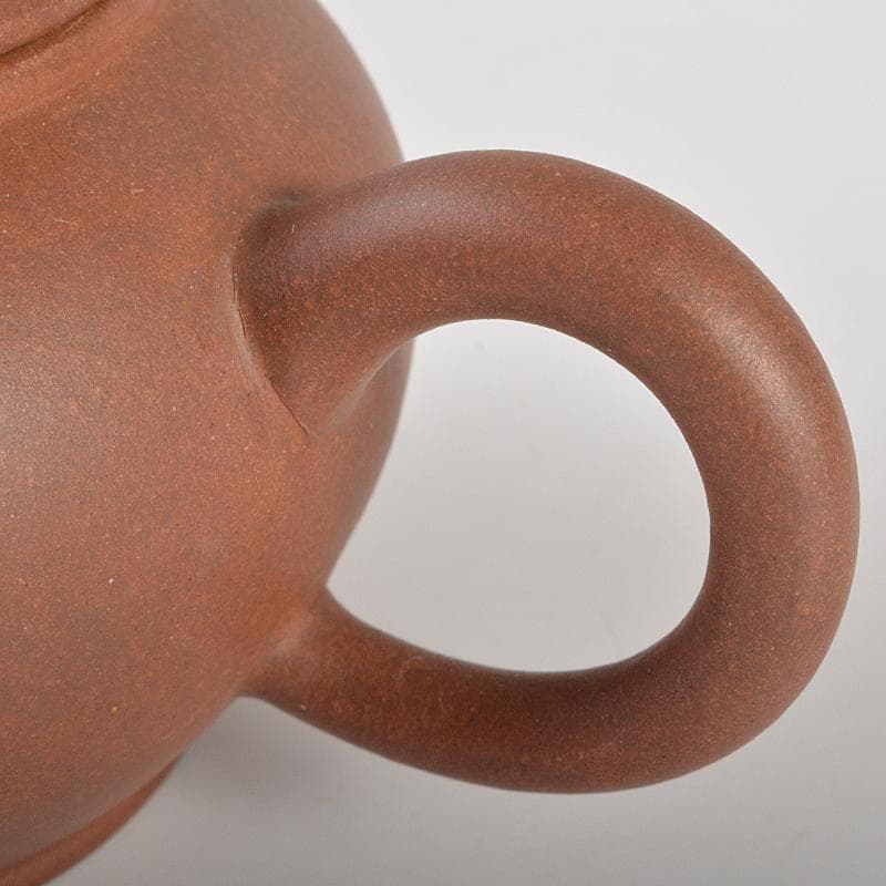 中国　中国宣興銘　紫砂　朱泥　急須　茶壷　D　R7188