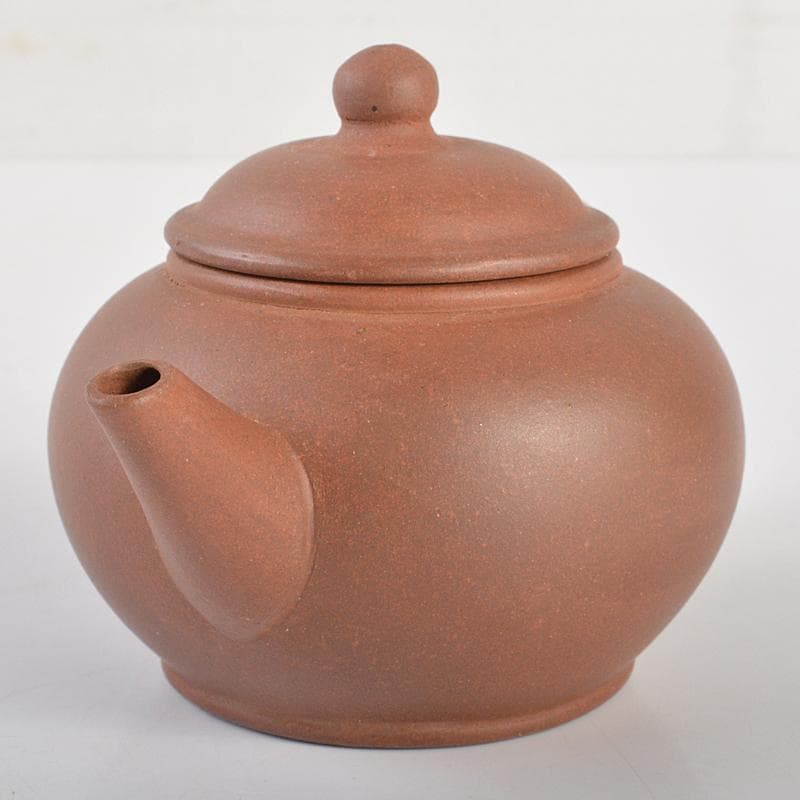 中国　中国宣興銘　紫砂　朱泥　急須　茶壷　D　R7188