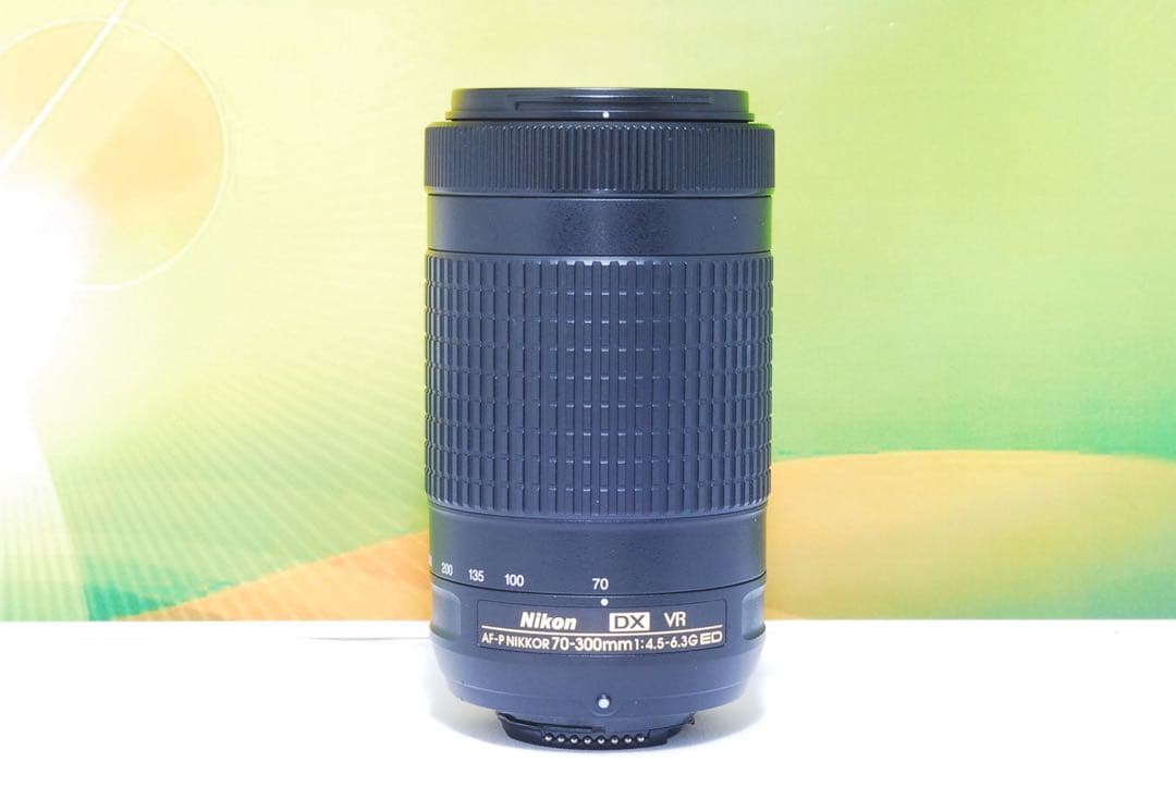 美品✨Nikon AF-P 70-300mm VR 手ぶれ補正 超望遠ズーム