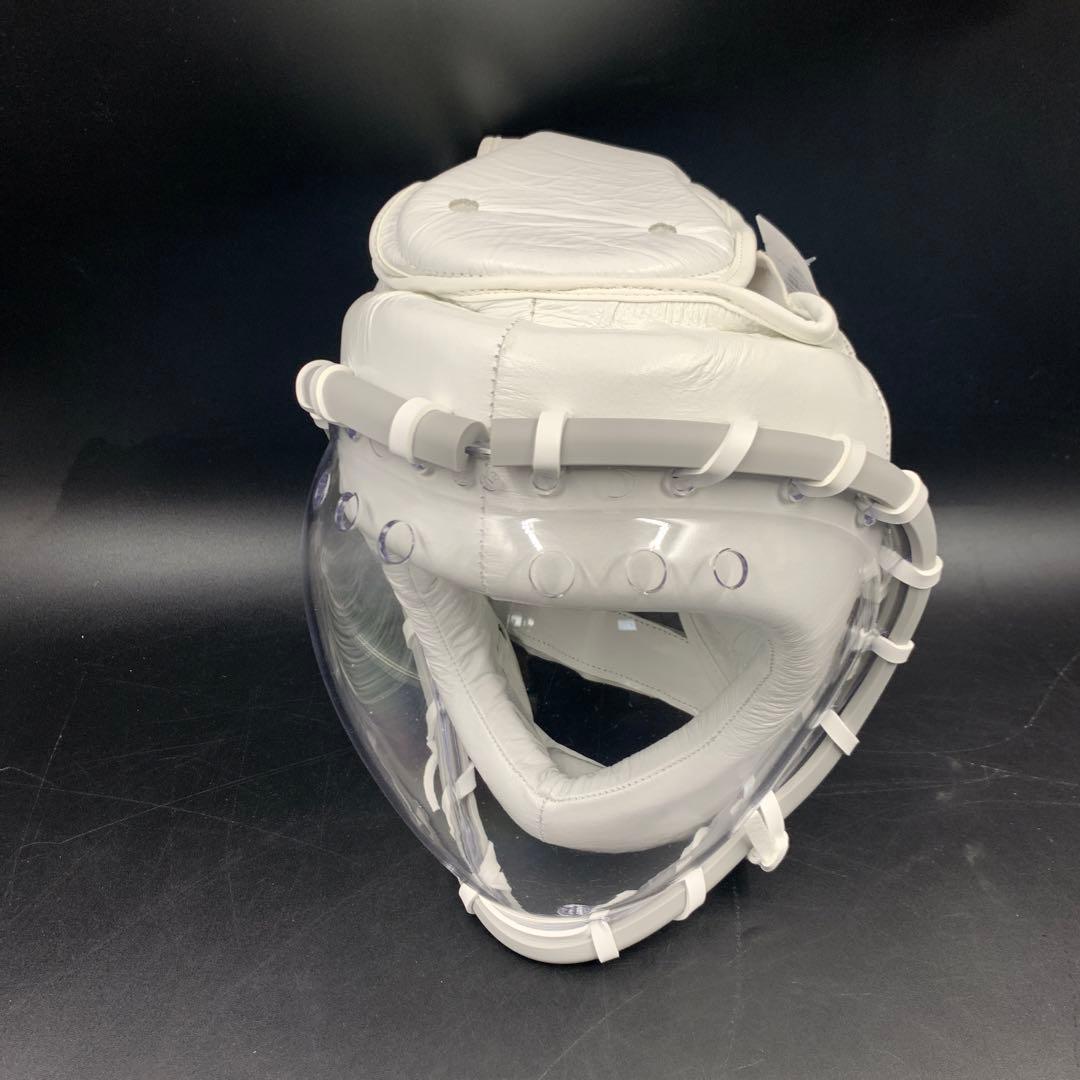 a397 MARTIAL WORLD ヘッドギア　ヘッドガード ホワイト　白　M