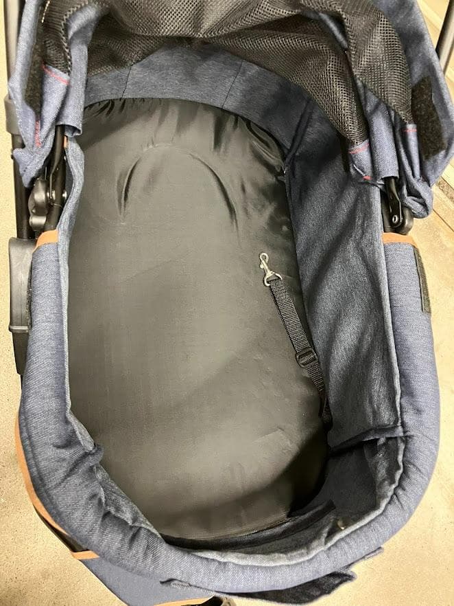 【美品】GEXジェックス　わんわんカート三輪　デニム柄