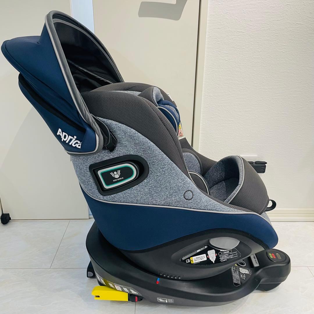 【超美品】赤ちゃん本舗限定モデル★アップリカチャイルドシート クルリラプロテクト