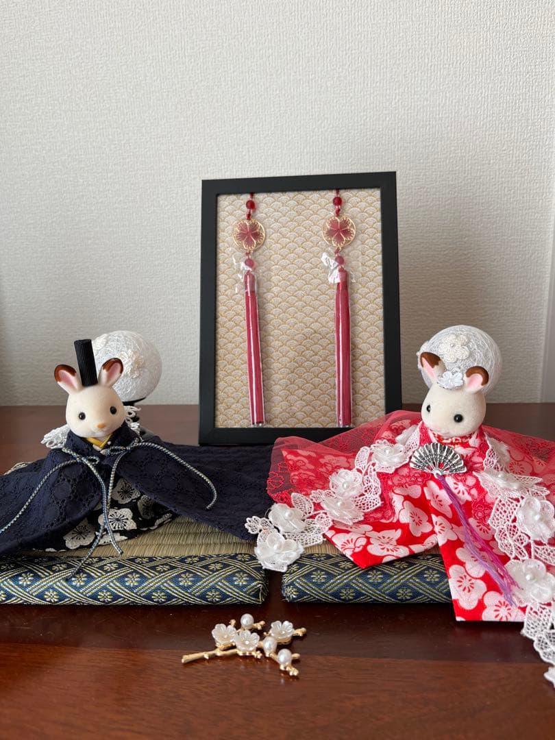 おひなさま　シルバニアファミリー